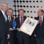 Certificate of the Innovation Prize European Foodtec Award presented to KMA in 1996