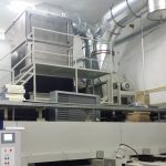 Stenter frame of the Turkish company Kirayteks with KMA Ultravent filter system