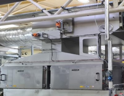 KMA Filtersystem and heat recovery for the textile industry